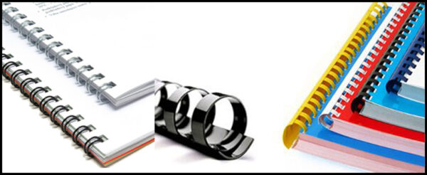 Tisk a vazba dokumentů, vazba plastová, vazb akovová