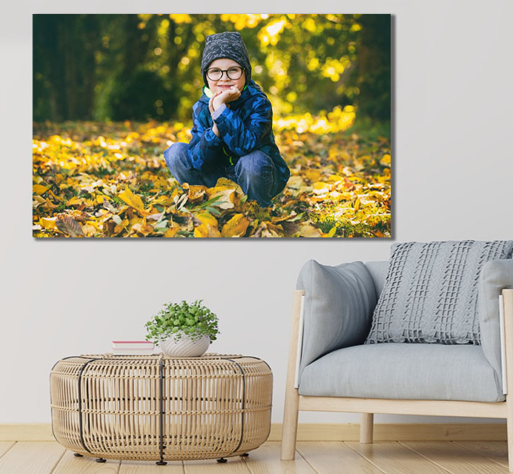 moderní fotoobrazy z vlastních fotografií na plátně, fotoobraz vysoké kvality, 