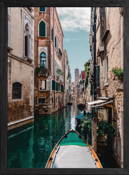 Dřevěný černý rám s fotografií, nové město na moravě, vysočina