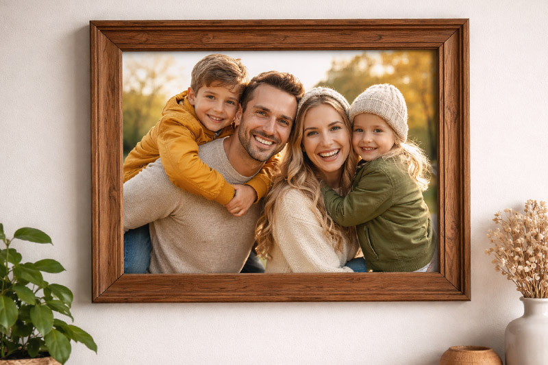Velkoformátový tisk,fotografie kašírované na desku,fotky lepené na desku,fotky v rámu, fotografie v dřevěném rámu, dřevěný rámeček, zarámovaná fotografie, pasparta, laminace na fotky, Nové město na Moravě,online tisk fotografií, Žďár nad Sázavou