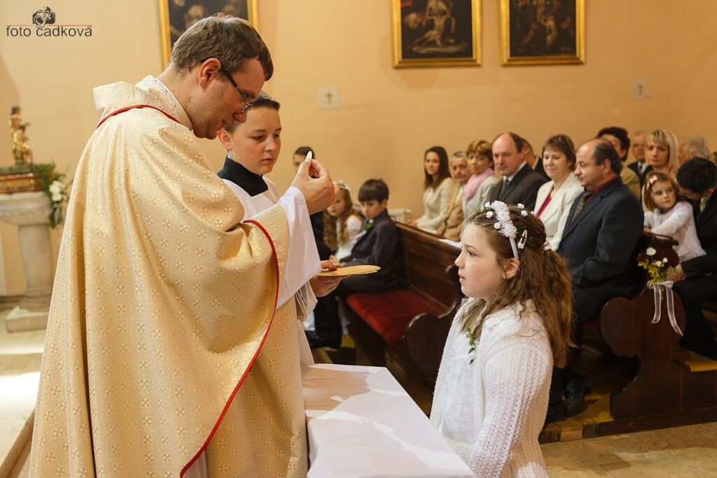 svaté přijímání 123